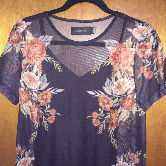 Wallflower sheer printed dress - Picture 2 of 3